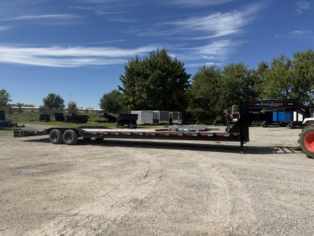 Used 2025 East Texas Trailers 102X40 Equipment Trailer 15,680 GVWR