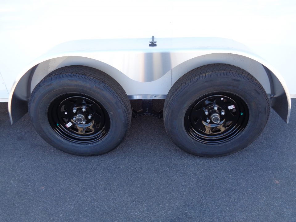 New 2027 Pace American - Out Back DLX - 6x12 V-Nose Tandem Axle 7k Cargo Trailer w/ Rear Ramp Door