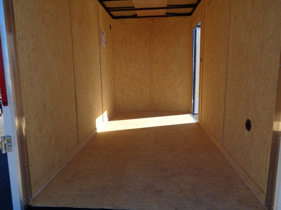 New 2027 Pace American - Out Back DLX - 6x12 V-Nose Tandem Axle 7k Cargo Trailer w/ Rear Ramp Door