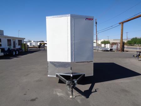 New 2027 Pace American - Out Back DLX - 6x12 V-Nose Tandem Axle 7k Cargo Trailer w/ Rear Ramp Door