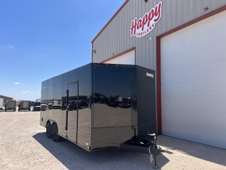 New 2027 Compass 8.5x20' Enclosed Cargo Trailer - Indigo DLX*