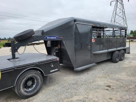 New 2026 Maxwell Cowboy Hybrid Stock / Stock Combo Trailer