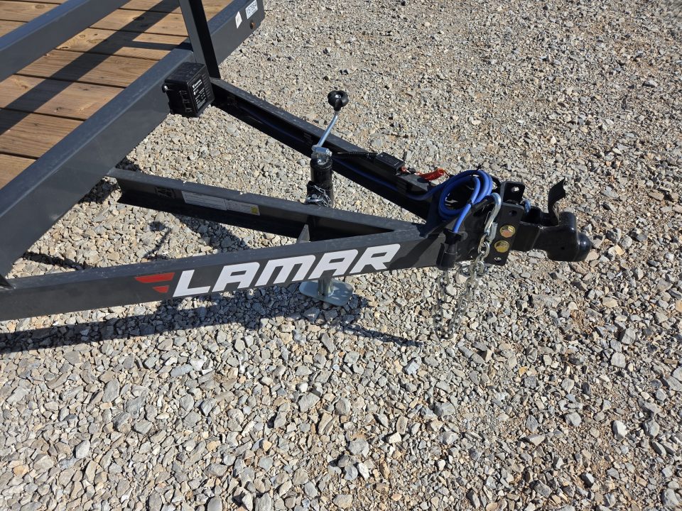New 2027 Lamar 77X12 TANDEM 7K TUBETOP UTILITY W/4' SPRING GATE
