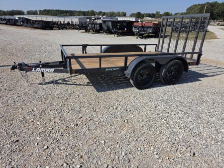 New 2027 Lamar 77X12 TANDEM 7K TUBETOP UTILITY W/4' SPRING GATE