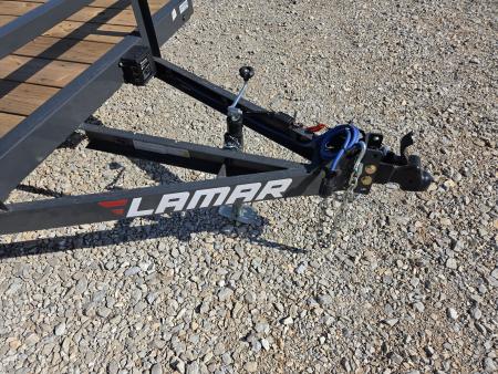 New 2027 Lamar 77X12 TANDEM 7K TUBETOP UTILITY W/4' SPRING GATE