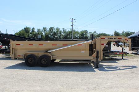 New 2027 MAXX-D DTX 16' Gooseneck Telescoping Dump Trailer
