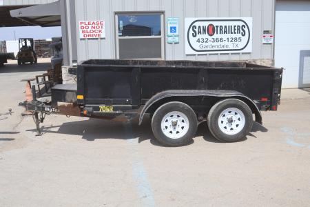 Used 2011 Big Tex Trailers 5x10 Dump Dump Trailer