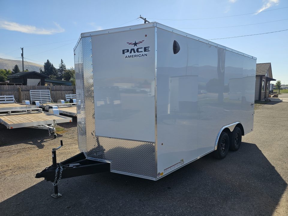 New 2027 Pace 8.5x16 Enclosed Cargo Trailer