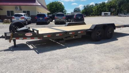 New 2027 MEB 18+4 Tilt Bed Equipment 14K Equipment Trailer