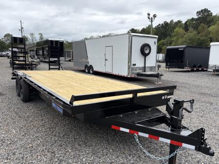 New 2027 Triple Crown Trailers 8.5x24 Heavy Duty Deckover Equipment Trailer, 14K GVWR