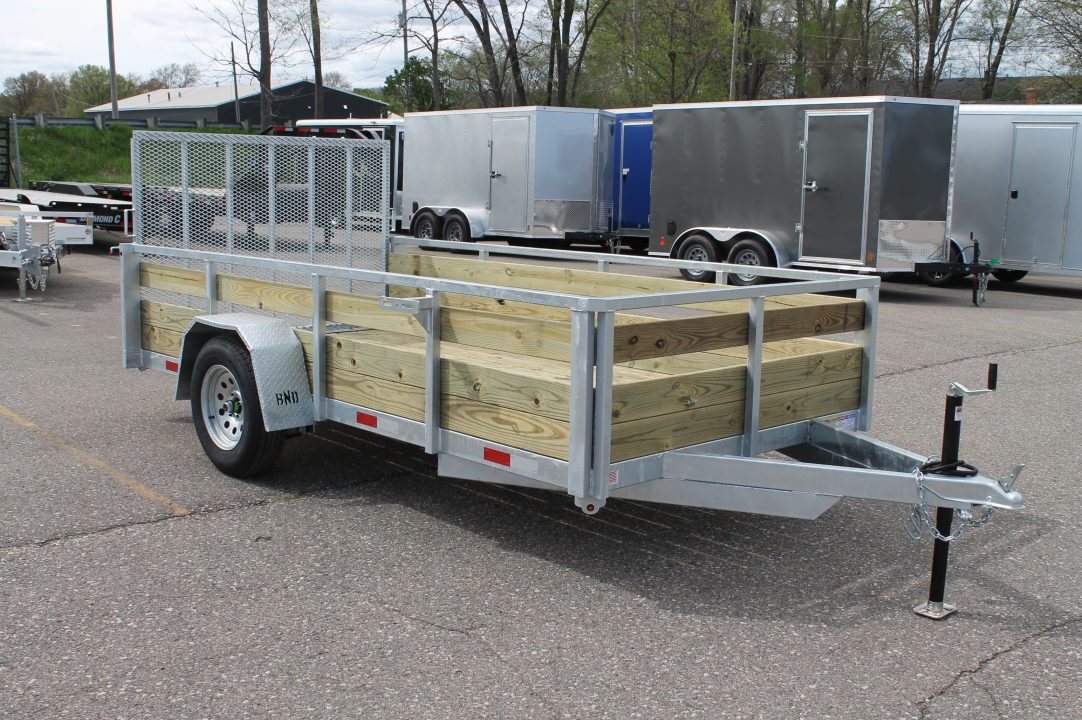 New 2027 BND Trailers GAL12 6X12 Utility Trailer