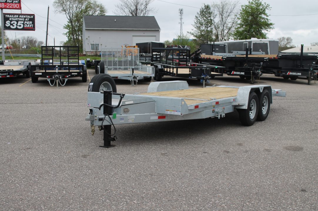 New 2027 BND Trailers GAL T20 7X20 T 14K Equipment Trailer