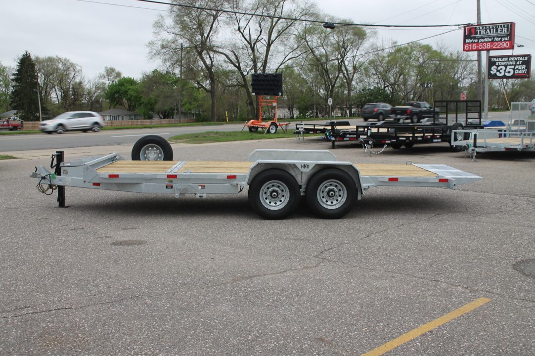 New 2027 BND Trailers GAL T20 7X20 T 14K Equipment Trailer