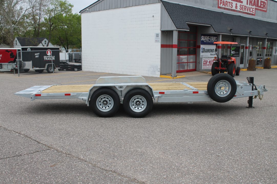 New 2027 BND Trailers GAL T20 7X20 T 14K Equipment Trailer