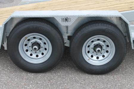 New 2027 BND Trailers GAL T20 7X20 T 14K Equipment Trailer