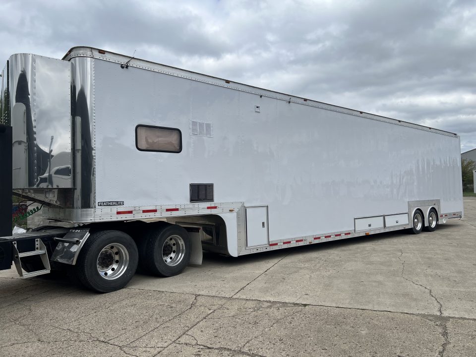 Used 1998 Featherlite Trailers 814700 Car Trailer 53FT