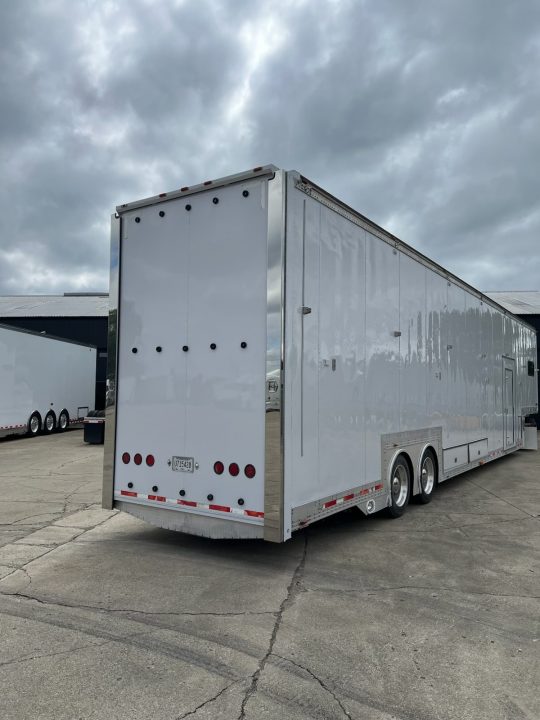 Used 1998 Featherlite Trailers 814700 Car Trailer 53FT
