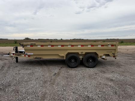New 2027 Buckshot MFG LP216 Dump Trailer