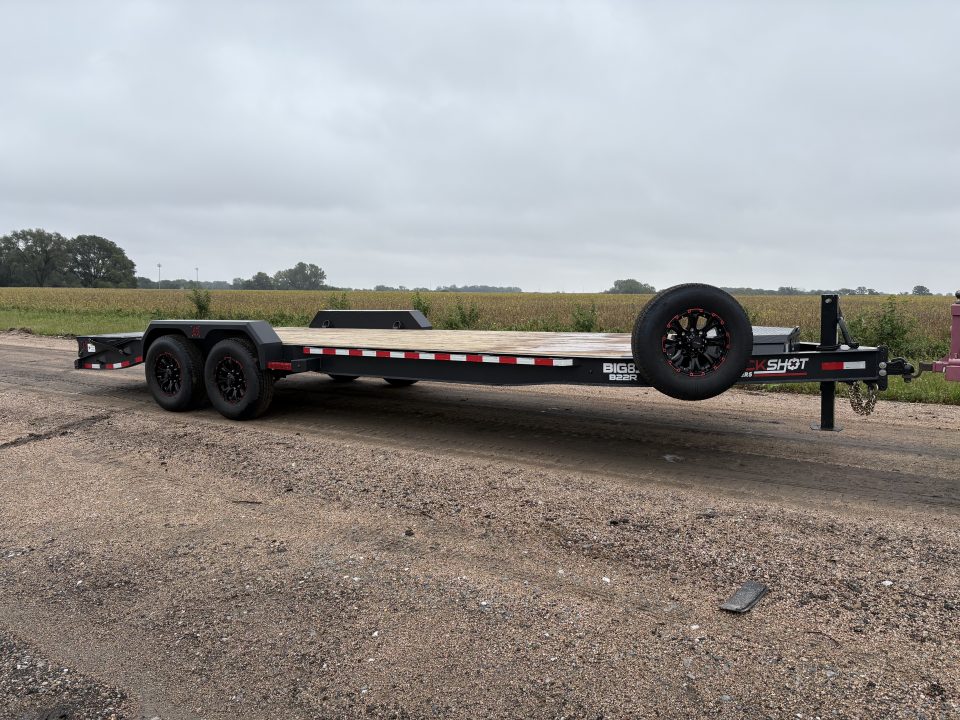 New 2027 Buckshot MFG Big83 22R Equipment Trailer