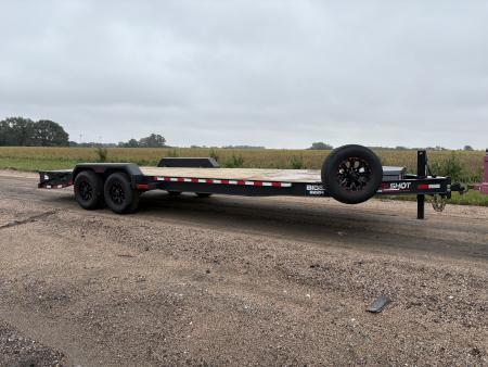 New 2027 Buckshot MFG Big83 22R Equipment Trailer