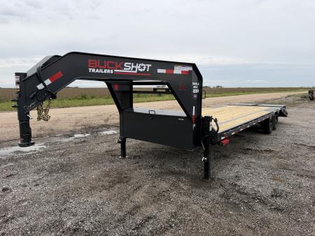 New 2027 Buckshot MFG Single Bolt 28R Deckover Trailer