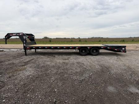 New 2027 Buckshot MFG Single Bolt 28R Deckover Trailer