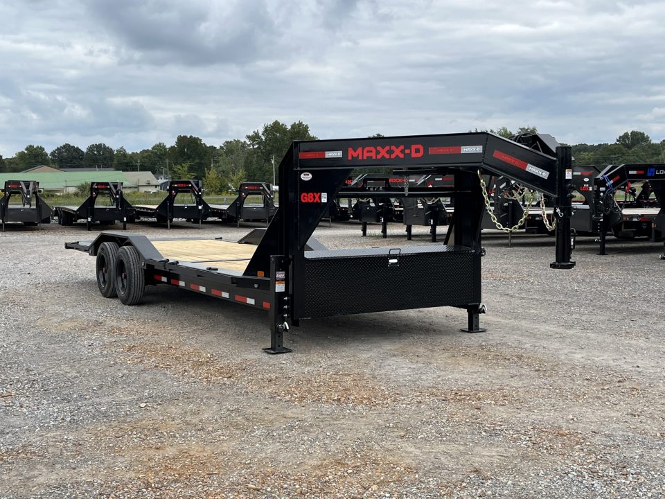 New 2027 MAXX-D 102"X24' 18K Gooseneck Tilt Equipment Trailer