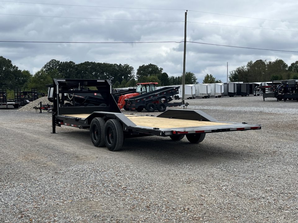 New 2027 MAXX-D 102"X24' 18K Gooseneck Tilt Equipment Trailer