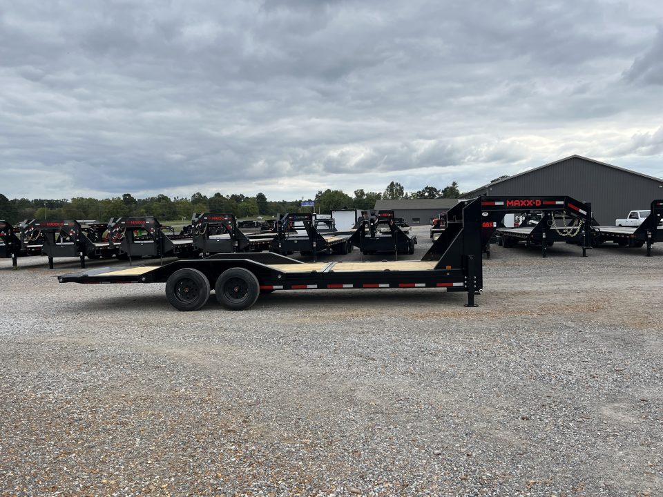 New 2027 MAXX-D 102"X24' 18K Gooseneck Tilt Equipment Trailer