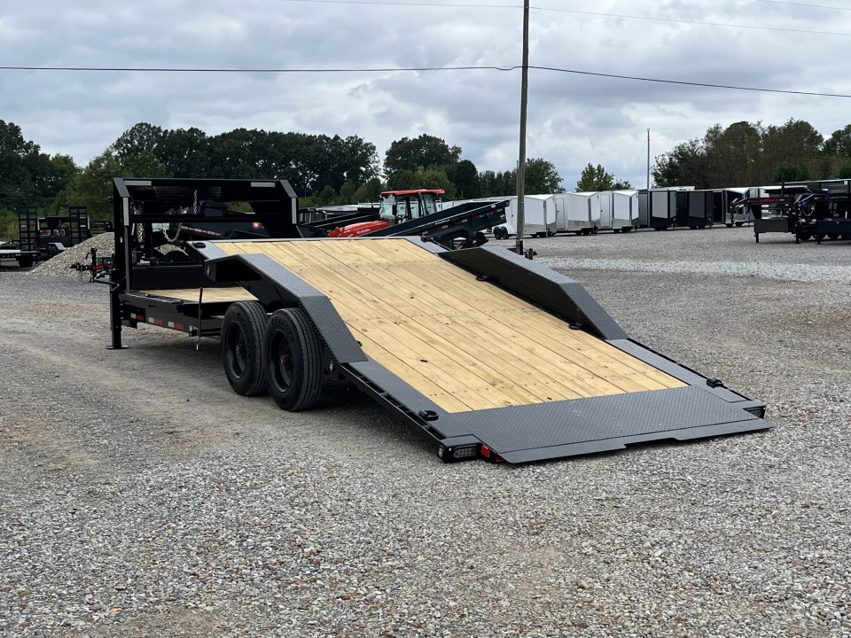 New 2027 MAXX-D 102"X24' 18K Gooseneck Tilt Equipment Trailer
