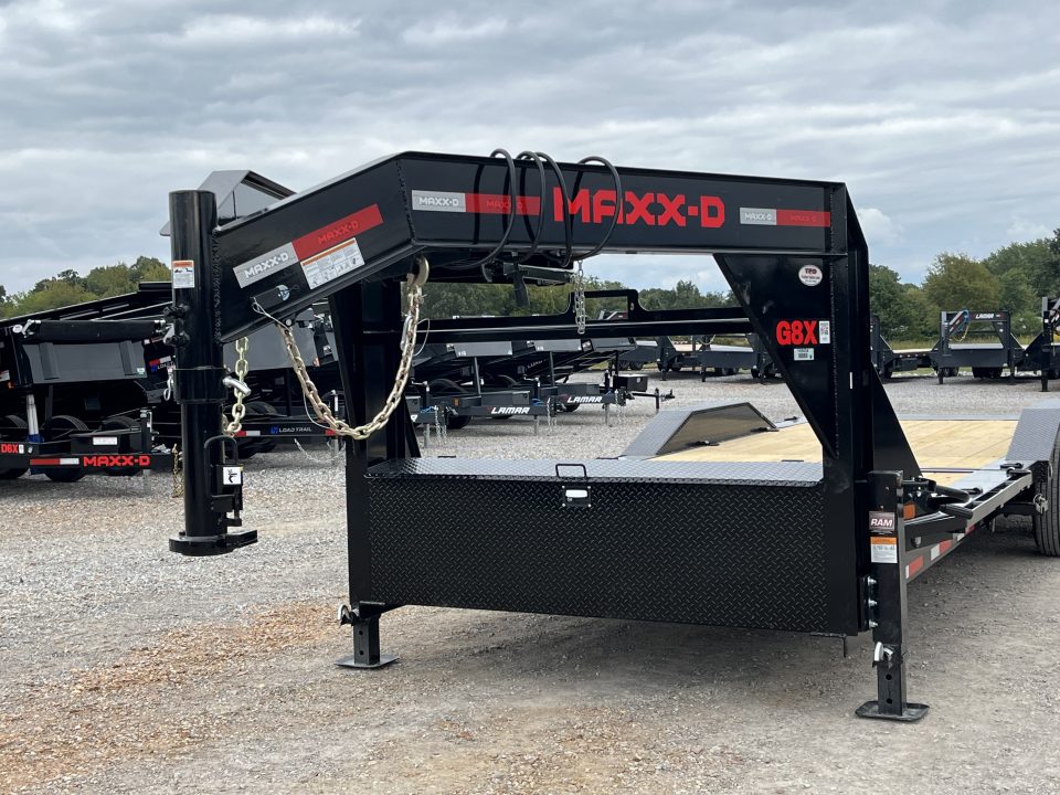 New 2027 MAXX-D 102"X24' 18K Gooseneck Tilt Equipment Trailer