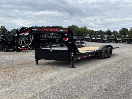 New 2027 MAXX-D 102"X24' 18K Gooseneck Tilt Equipment Trailer