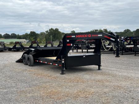 New 2027 MAXX-D 102"X24' 18K Gooseneck Tilt Equipment Trailer