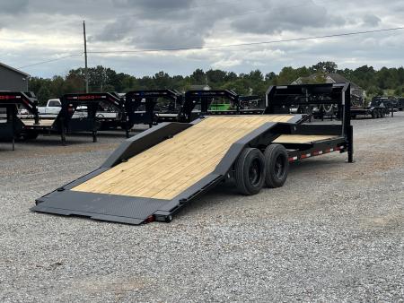 New 2027 MAXX-D 102"X24' 18K Gooseneck Tilt Equipment Trailer