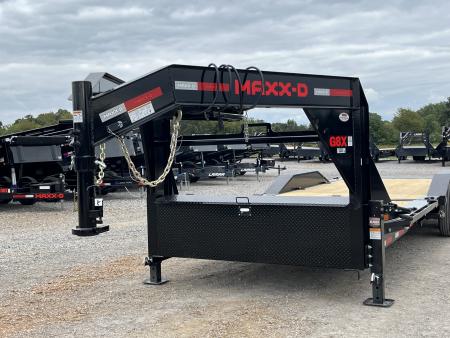 New 2027 MAXX-D 102"X24' 18K Gooseneck Tilt Equipment Trailer