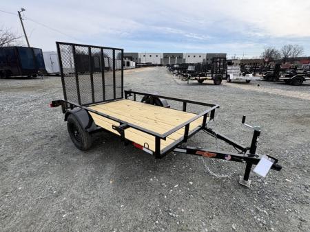 New 2026 Down 2 Earth Trailers 5x8 w/ Gate Utility Trailer