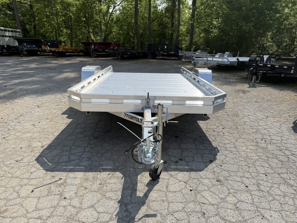 New 2027 Aluma 7712H-TILT-S Utility Trailer