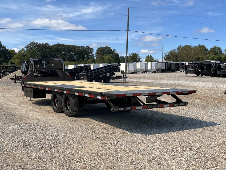 New 2027 MAXXD 102"x24' Gooseneck Deckover Tilt Trailer | 21K GVWR