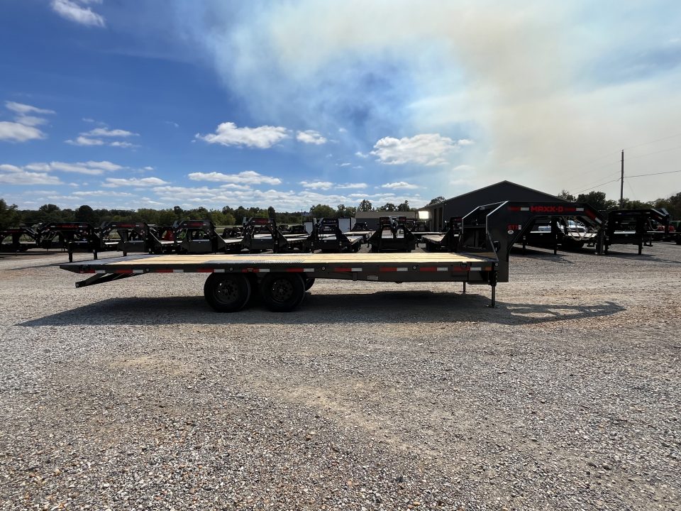 New 2027 MAXXD 102"x24' Gooseneck Deckover Tilt Trailer | 21K GVWR