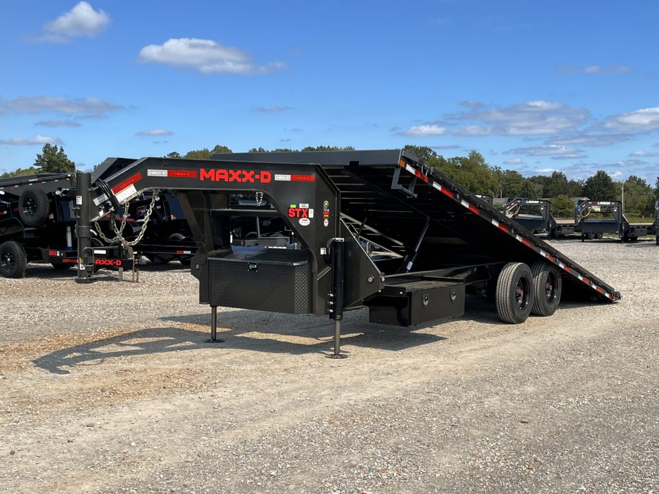 New 2027 MAXXD 102"x24' Gooseneck Deckover Tilt Trailer | 21K GVWR