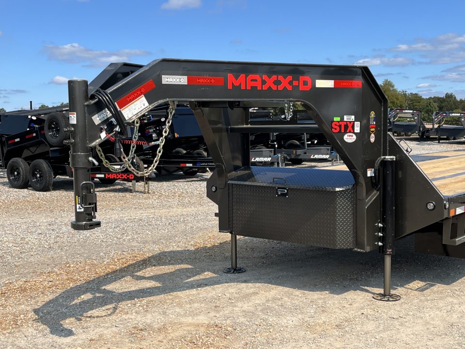 New 2027 MAXXD 102"x24' Gooseneck Deckover Tilt Trailer | 21K GVWR