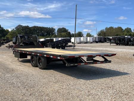 New 2027 MAXXD 102"x24' Gooseneck Deckover Tilt Trailer | 21K GVWR