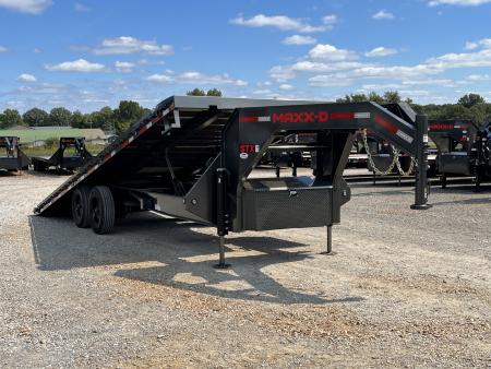 New 2027 MAXXD 102"x24' Gooseneck Deckover Tilt Trailer | 21K GVWR
