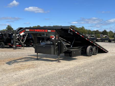 New 2027 MAXXD 102"x24' Gooseneck Deckover Tilt Trailer | 21K GVWR