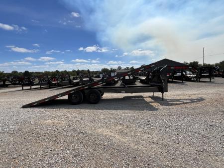 New 2027 MAXXD 102"x24' Gooseneck Deckover Tilt Trailer | 21K GVWR