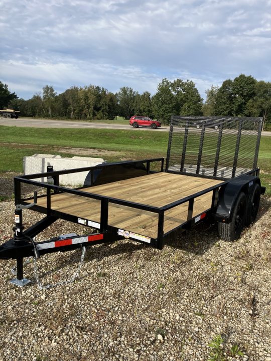 New 2027 Triple Crown Trailers 6x12 Tandem Axle 6000 GVWR Utility Trailer