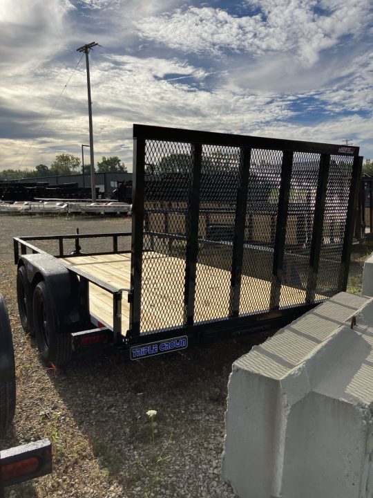 New 2027 Triple Crown Trailers 6x12 Tandem Axle 6000 GVWR Utility Trailer