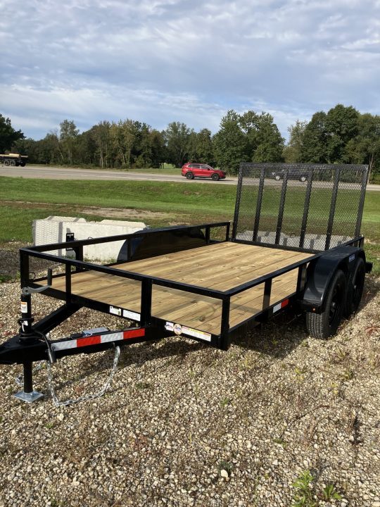 New 2027 Triple Crown Trailers 6x12 Tandem Axle 6000 GVWR Utility Trailer