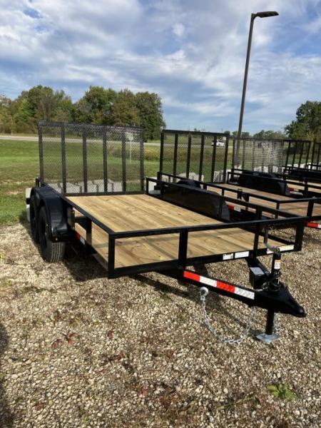 New 2027 Triple Crown Trailers 6x12 Tandem Axle 6000 GVWR Utility Trailer