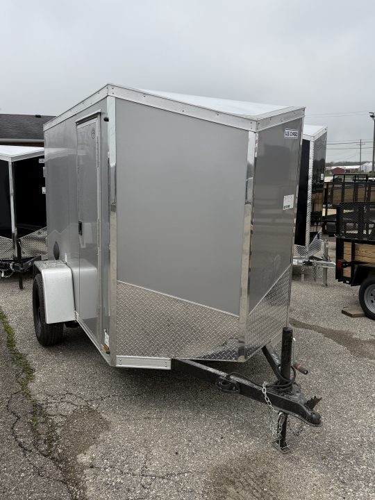 New 2027 US Cargo 5 x 8 Enclosed Trailer w/ Ramp Door with 5ft 6IN interior- side door(Single) Cargo / Enclosed Trailer- UPGRADESr